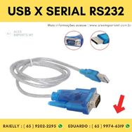 Cabo Conversor Usb para Serial Rs232 Blu Time - Ad0018 Adaptador Conve