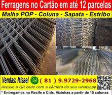 Colunas e Sapatas Armadas - Ferragens Prontas para Construção