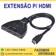 Fotos Similares: Switch 3 Entradas Hdmi para 1 Saída Hdmi Vinik Resolução de 1080p 