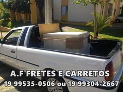 Carretos e Fretes Residencial Terras de Barão Campinas