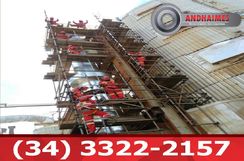 Montagem Andaime Tubular Tipo Rohr Marilia SP