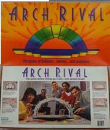 Arch Rival Jogo de Equilíbrio Parker Brothers Board Game Anos 80 / Mbq