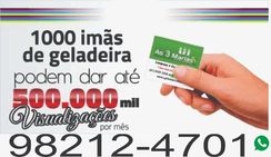 Imas de Geladeira 3000 Unidades