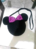 Bolsa Minnie em Crochê