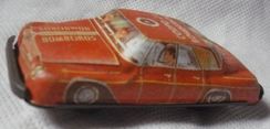 Carrinho de Lata Bombeiros das Indústrias Matarazzo Metalma Toy 1960