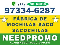 Fabricas de Saco Mochilas Promocionais? Fabricantes de Saco Mochilas?