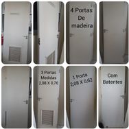 Portas de Madeira Internas ótimo Estado