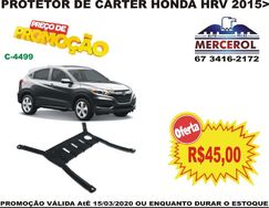 Peito Aço / Protetor Carter Honda Hrv 2015>