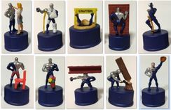 Tampinha Pepsi Bottle Caps Collection Miniaturas Boneco Pepsiman