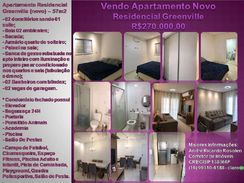 Vendo Apartamento Novo – Residencial Greenville