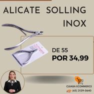 Alicate Cutícula Manicure Solingen Aço Inox Profissional