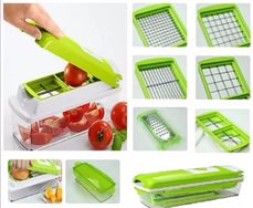 Multifatiador Cortador Legumes Nicer Dicer Original 8 Peças Novinho