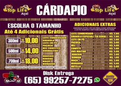 Acai Disck Entrega Top Life