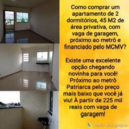 2 Dorm. 45m2,1 Vaga, Metrô Patriarca, 225 Mil!