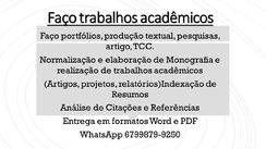 Trabalhos Acadêmicos