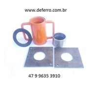 Caneca Rosca Luva Porca Kit de Rosca P Escora Metalica em Cascavel