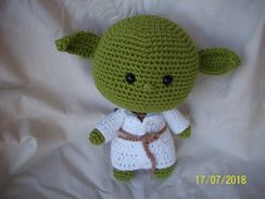 Mestre Yoda, Amigurumi Chibi