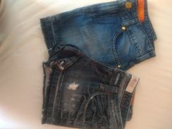 Short e Saia Jeans