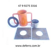 Caneca Rosca Luva Porca Kit de Rosca P Escora Metalica em Cafelandia