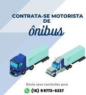 Vaga para Motorista de ônibus