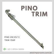 Pino do Encosto do Trim do Yamaha 15 Hp Fmh -mj Nautica