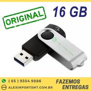 Pen Drive 16gb Original Multilaser Twist Preto Novo