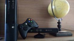 XBOX 360 + Kinect + 1 Controle