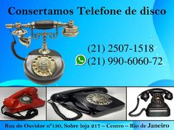 Conserto Telefones de Disco