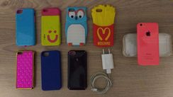 Iphone 5c + Capinhas