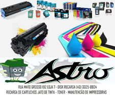 Astro Recarga de Cartuchos e Toner