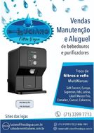 Purificador de água Natural Avanti, Filtro, Bebedouro, Marca Ibbl