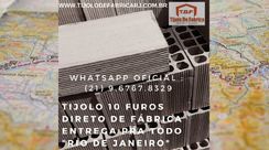 Tijolo Direto de Fábrica (21) 9.6767.8329 Porto Real- RJ