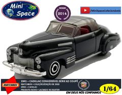 Matchbox 1941 Cadillac Série 62 Coupê Cor Preto 1/64