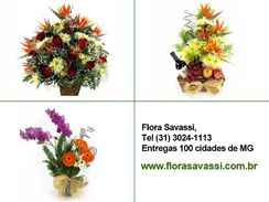 Juatuba MG Floricultura Flores Cesta de Café da Manhã e Coroas