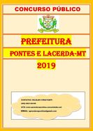 Apostila Digital Prefeitura Pontes e Lacerda MT 2019