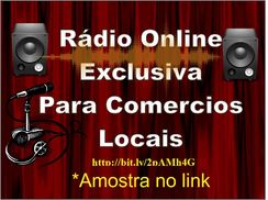 Radio Online Exclusiva para Comércios Locais Radio Online Exclusiva para Comércio Local