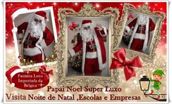 Visita de Papai e Mamãe Noel para Noite de Natal e Escolas