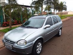 Vendo Corsa Wagon Gls 1.6 16v MPFI 4p, Prata, 97/98