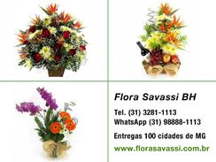 Conselheiro Lafaiete MG Floricultura Flores Cesta de Café da Manhã