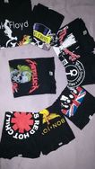 Camisas Estampa de Bandas Rock