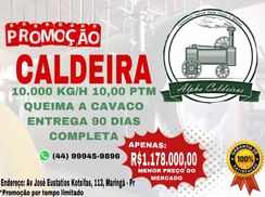 Caldeira à Lenha 10.000 Kg