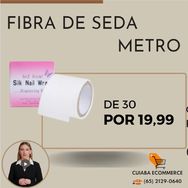 Fibra de Seda para Unha de Porcelana Silk Nail Manicure