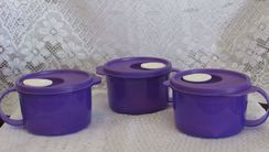 Conjunto de 3 Canecas Cristalwave Tupperware