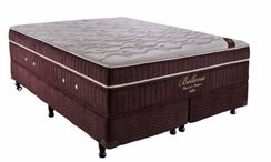 Cama Box Americana + Colchão Bellona Ortobom King Size