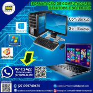 Formatação de Desktops e Notebooks