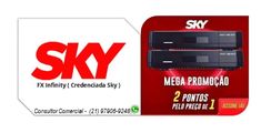 Mega Promoção - 2 Pontos pelo Preço de 1