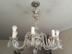 Lustre Antigo de Cristal