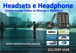 Manutenção Headset Headphone