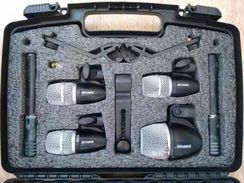 Kit 6 Microf. Shure para Bateria Pgdmk6 XLR