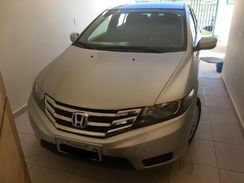 Honda City Lx 1.5 16v (flex) (aut.) 2012/2012 • Prata R$